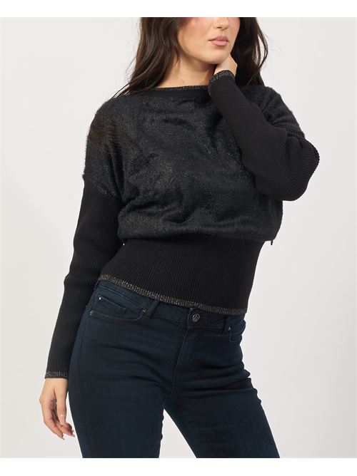 Yes Zee Dropped Sleeve Sweater YES ZEE | M014-IS000801